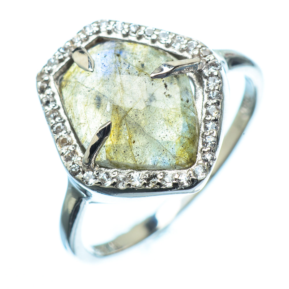 Labradorite Rings handcrafted by Anasilvercos - RING19821