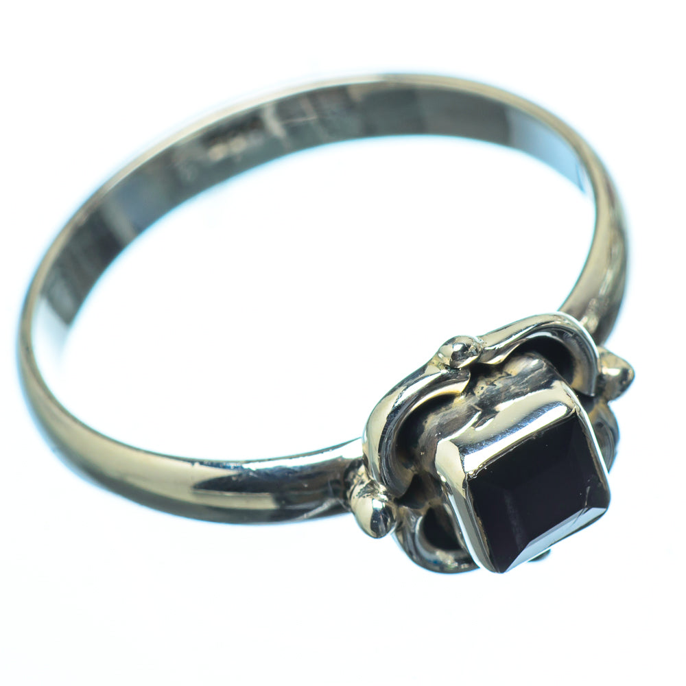 Black Onyx Rings handcrafted by Anasilvercos - RING19859