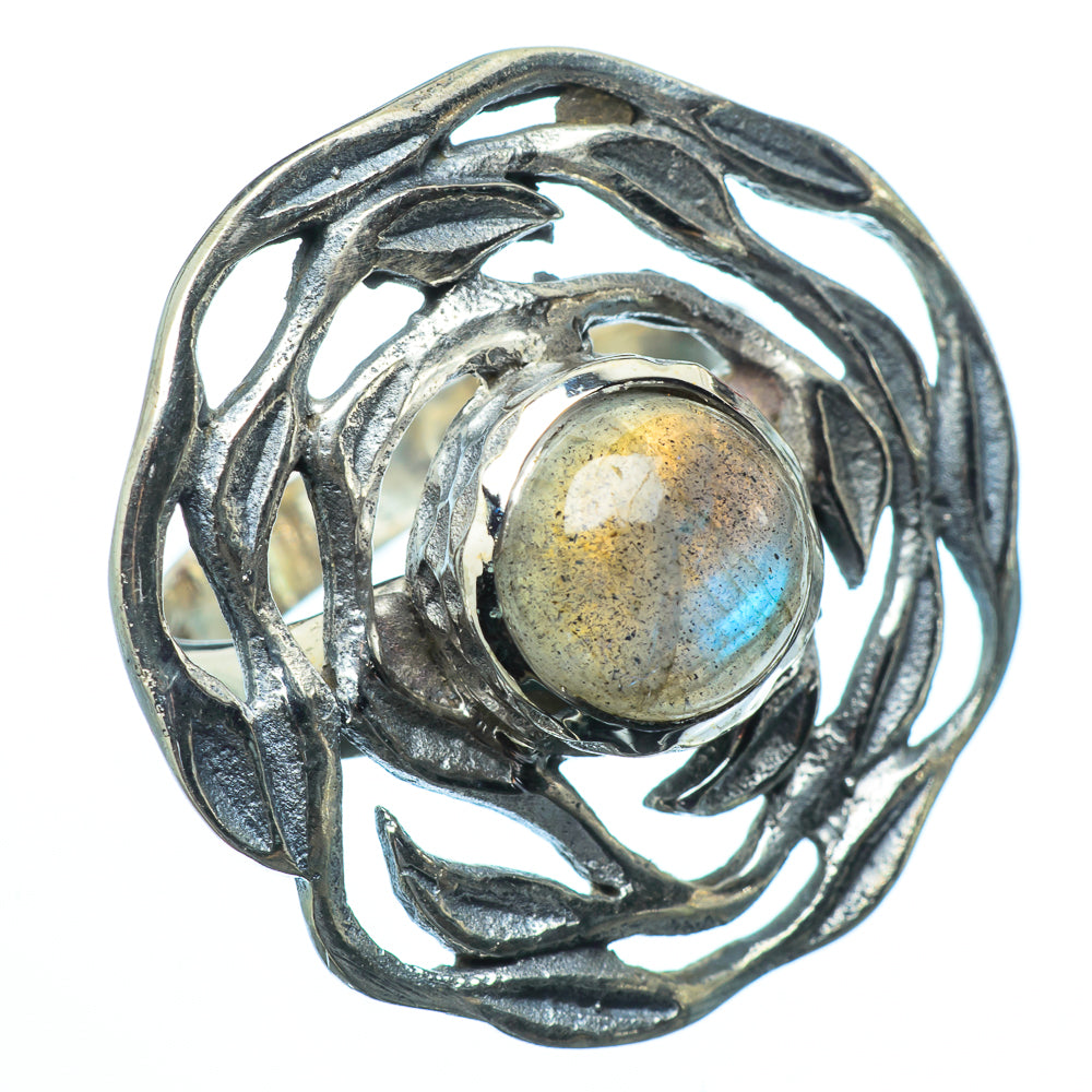 Labradorite Rings handcrafted by Anasilvercos - RING19908