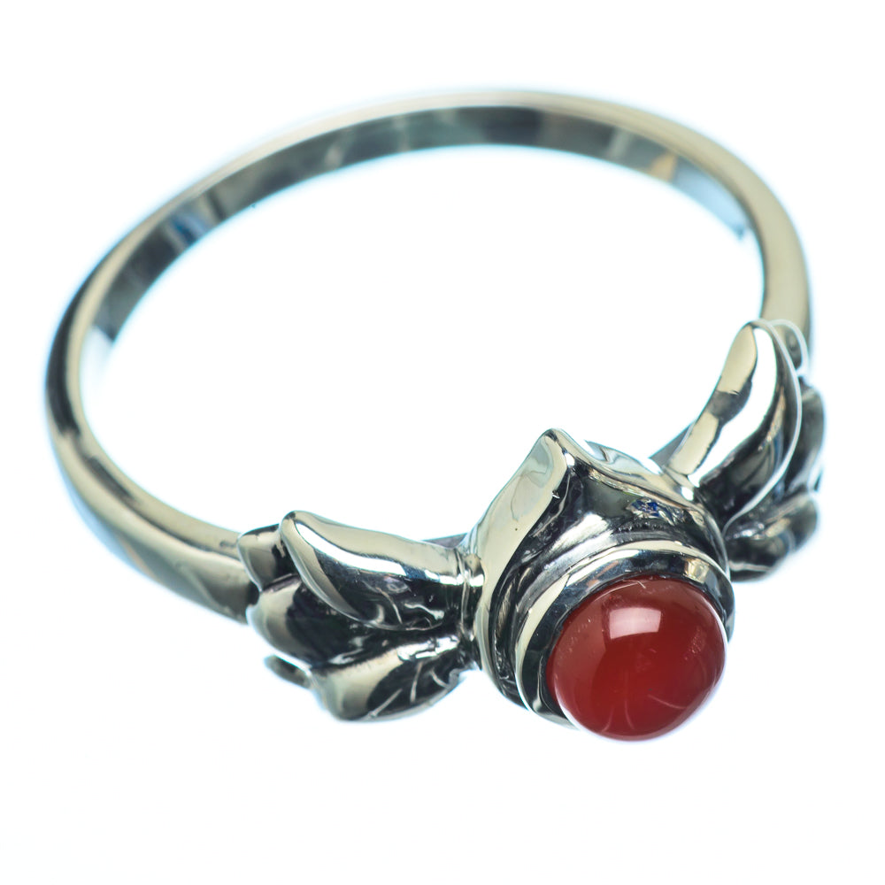 Red Onyx Rings handcrafted by Anasilvercos - RING20040