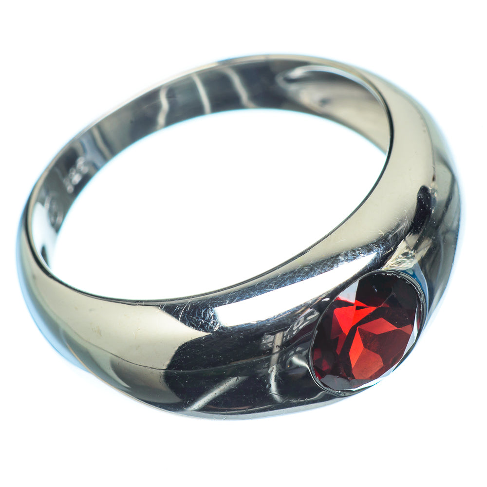 Garnet Rings handcrafted by Anasilvercos - RING20087