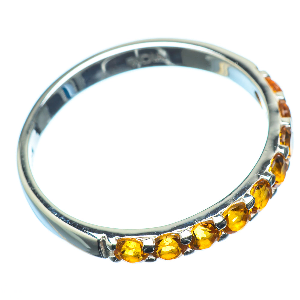 Citrine Rings handcrafted by Anasilvercos - RING20172