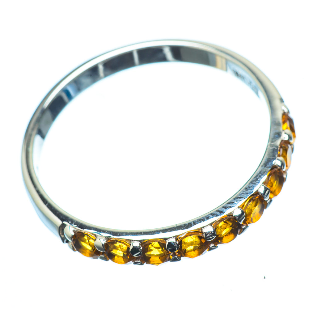 Citrine Rings handcrafted by Anasilvercos - RING20212