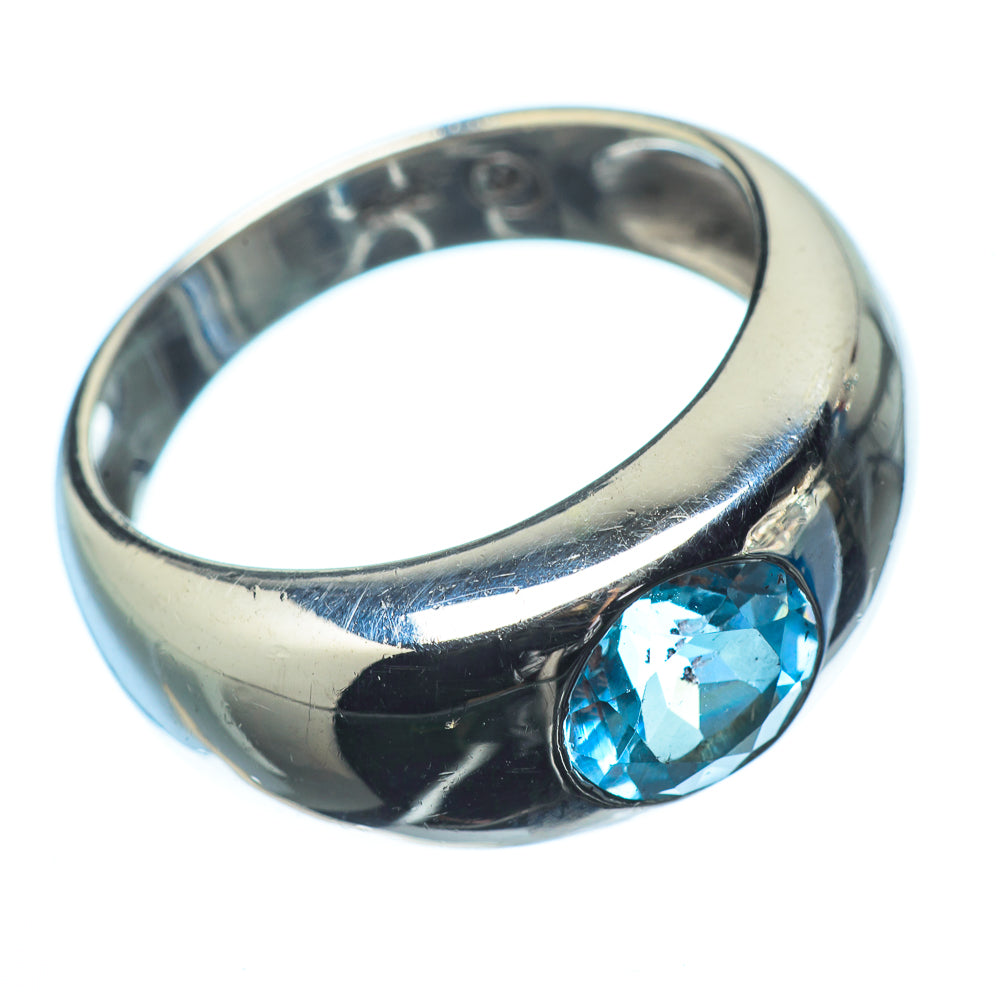 Blue Topaz Rings handcrafted by Anasilvercos - RING20222