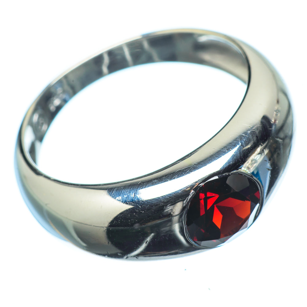 Garnet Rings handcrafted by Anasilvercos - RING20255