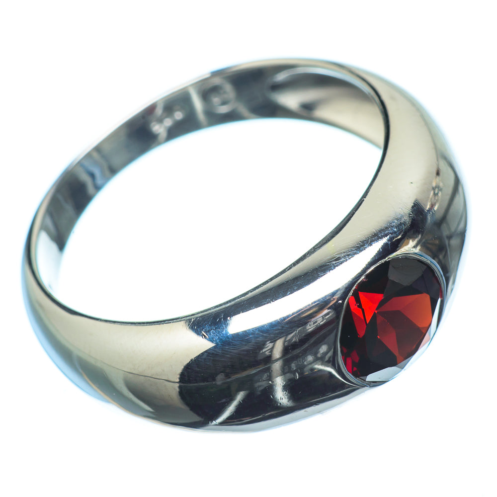 Garnet Rings handcrafted by Anasilvercos - RING20273
