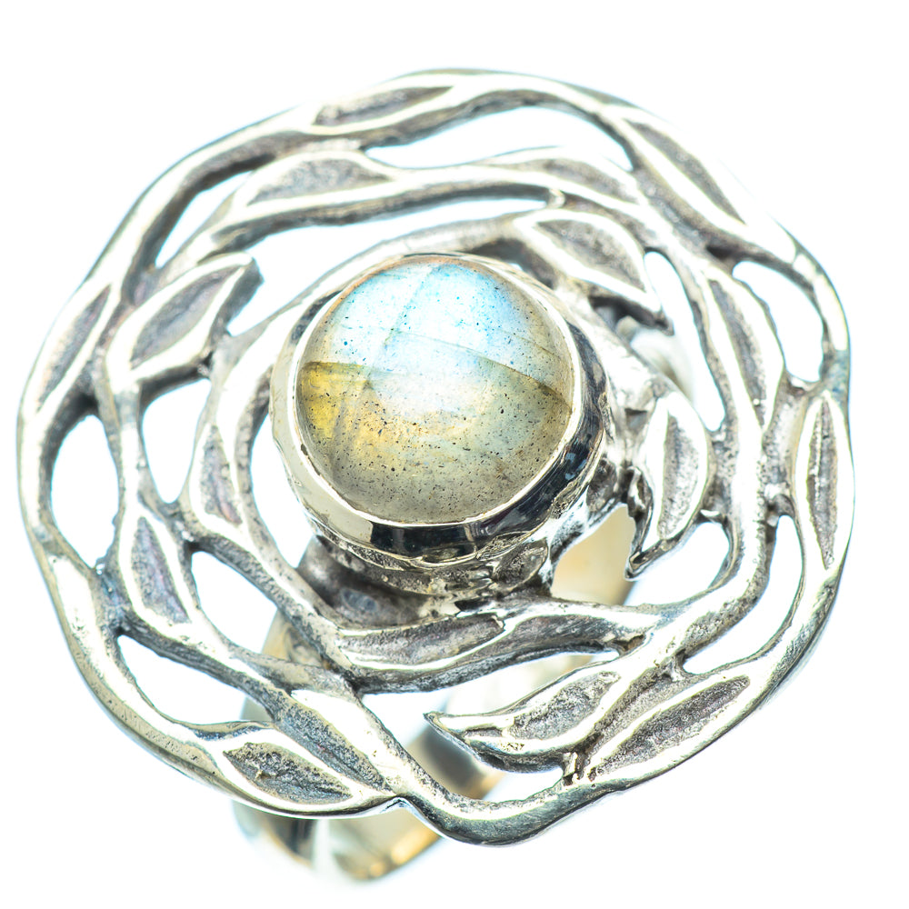 Labradorite Rings handcrafted by Anasilvercos - RING20323