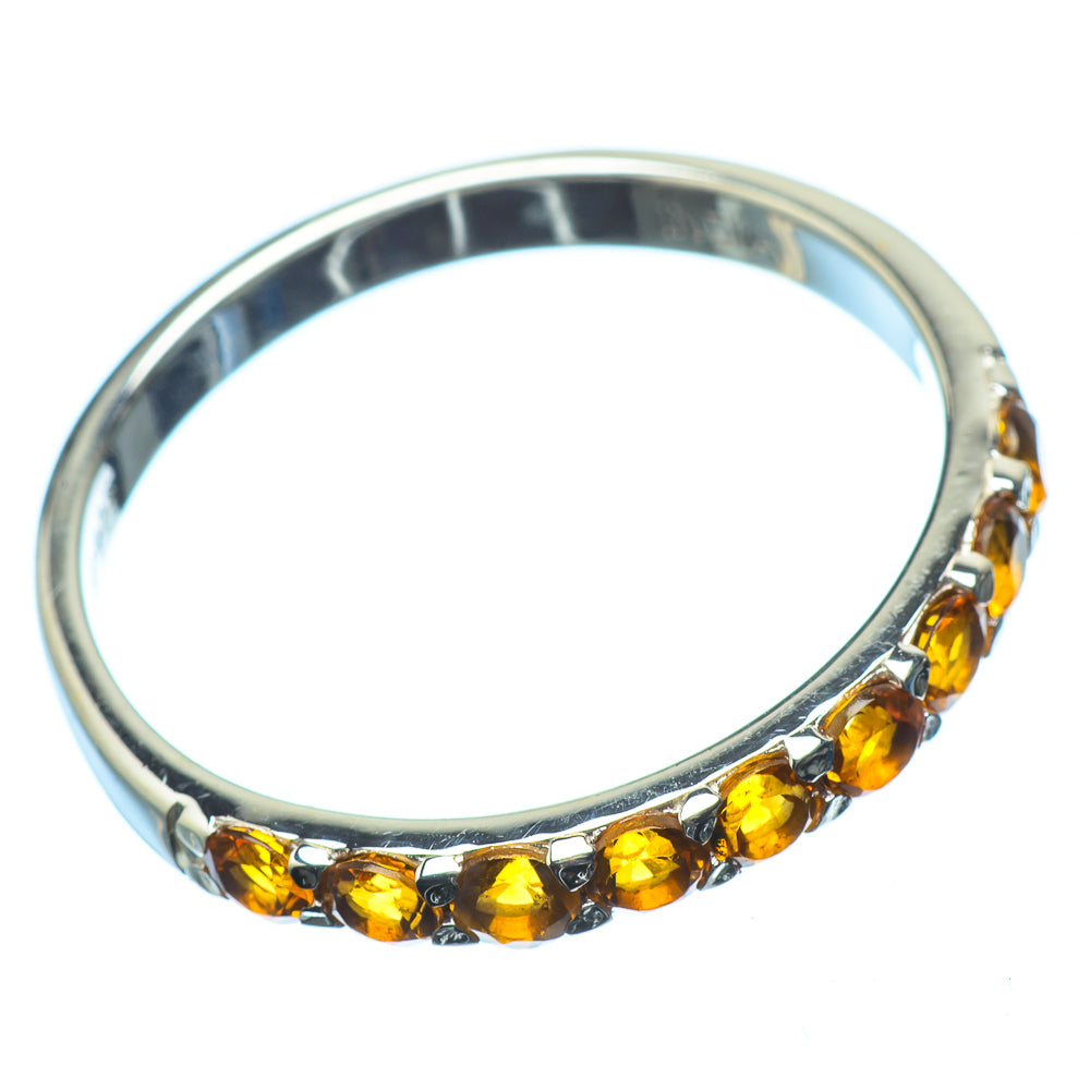 Citrine Rings handcrafted by Anasilvercos - RING20422