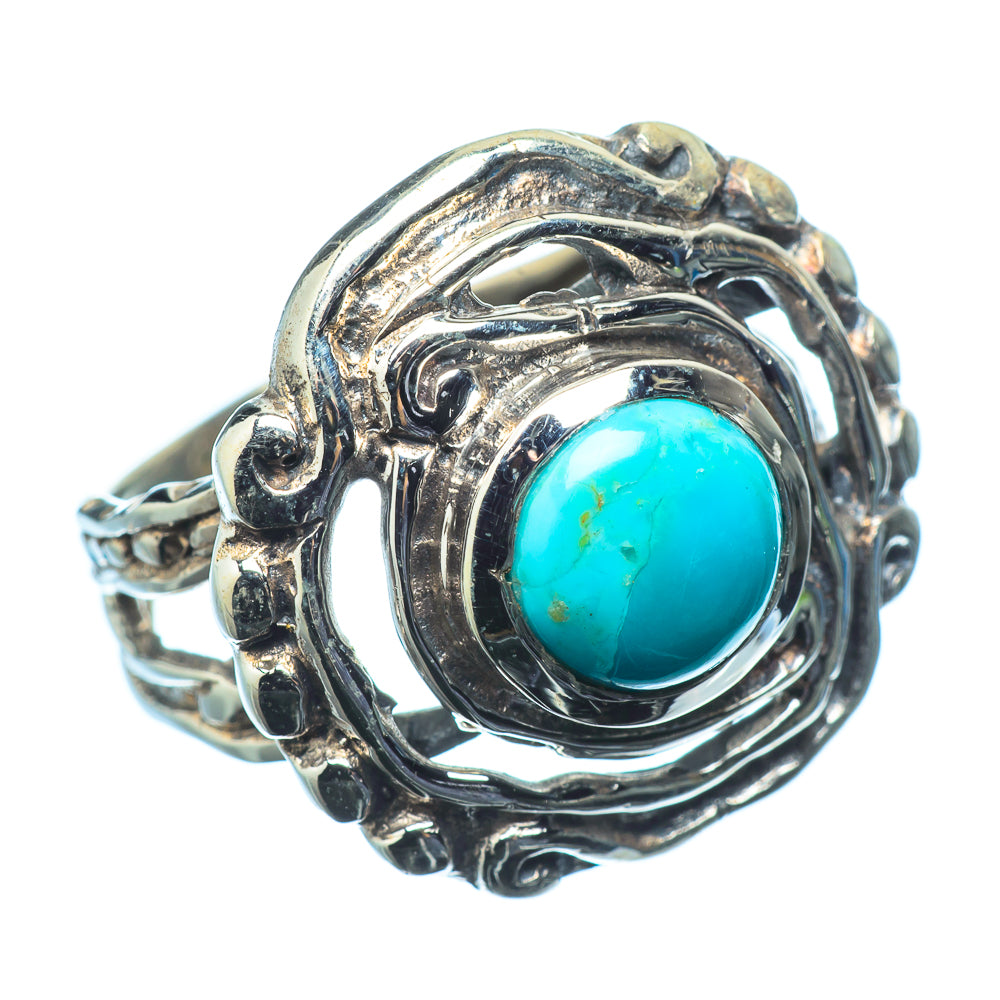 Larimar Rings handcrafted by Anasilvercos - RING20435
