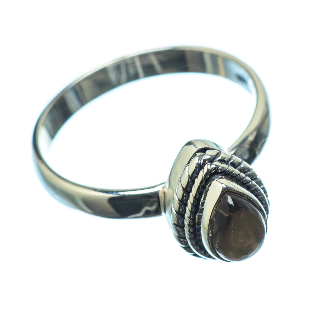 Smoky Quartz Rings handcrafted by Anasilvercos - RING20445