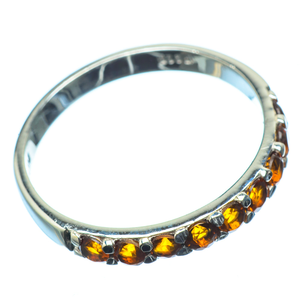 Citrine Rings handcrafted by Anasilvercos - RING20448