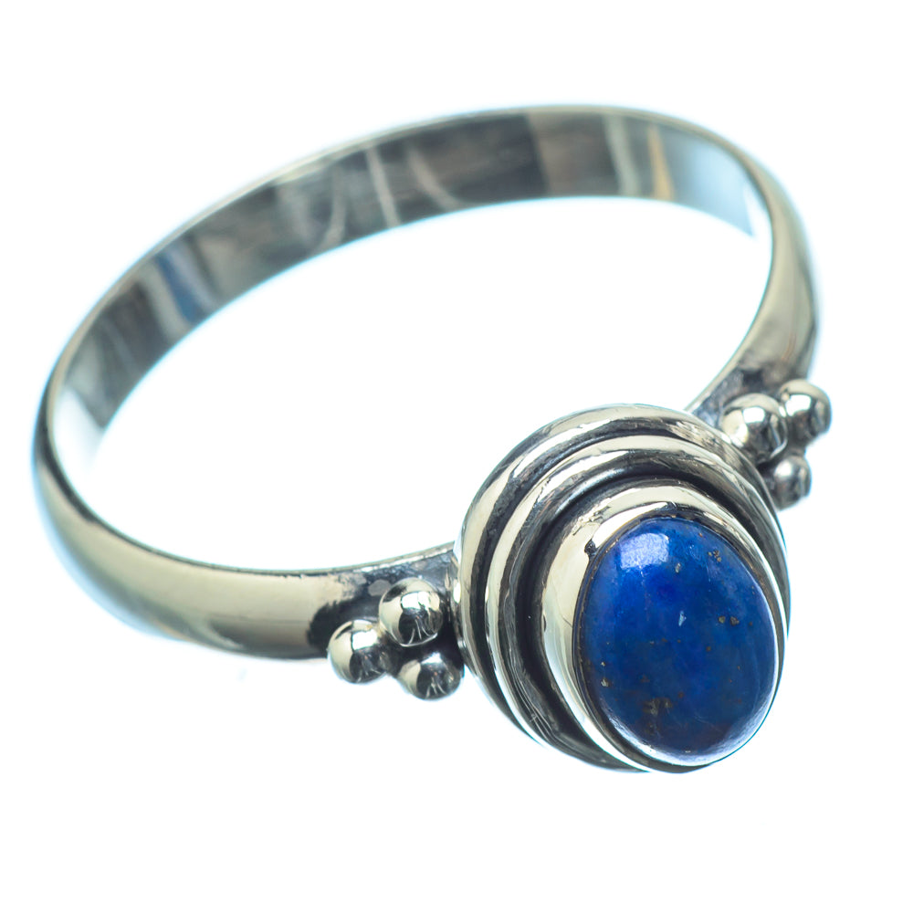 Lapis Lazuli Rings handcrafted by Anasilvercos - RING20576
