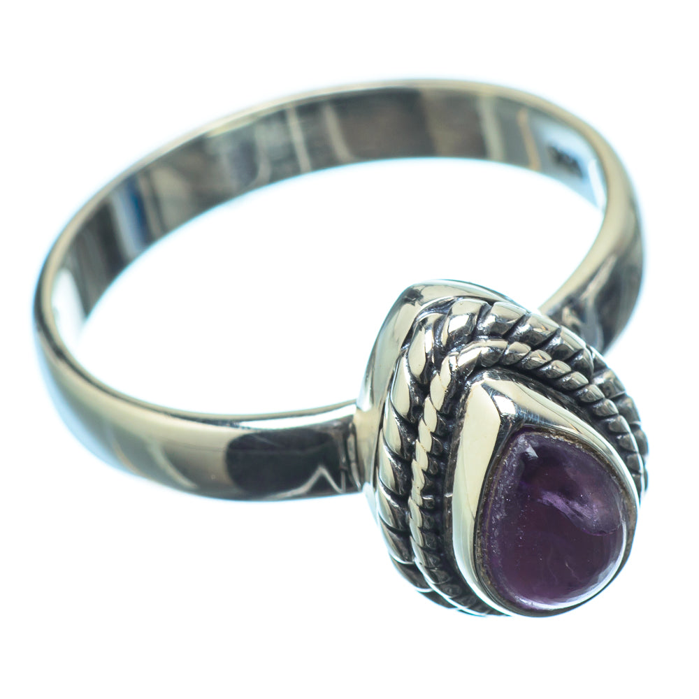 Amethyst Rings handcrafted by Anasilvercos - RING20606