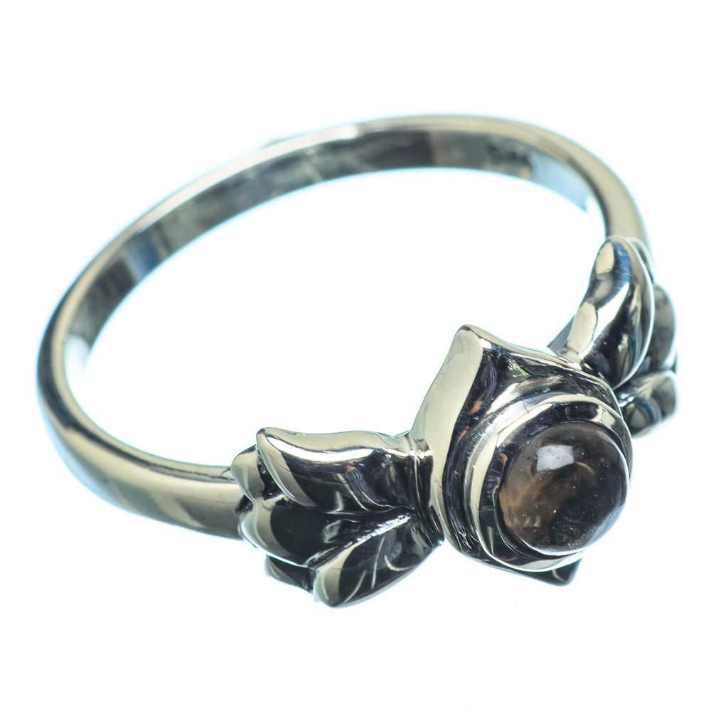 Smoky Quartz Rings handcrafted by Anasilvercos - RING20626