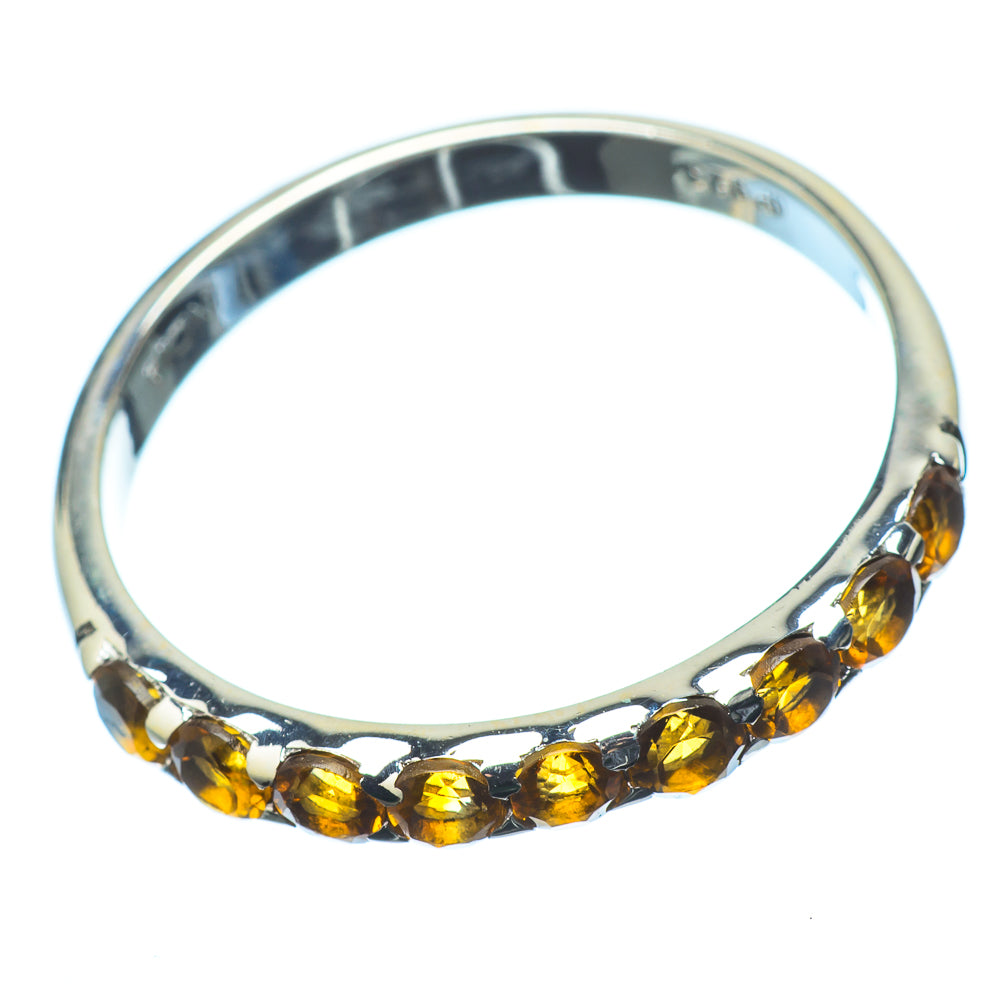 Citrine Rings handcrafted by Anasilvercos - RING20674