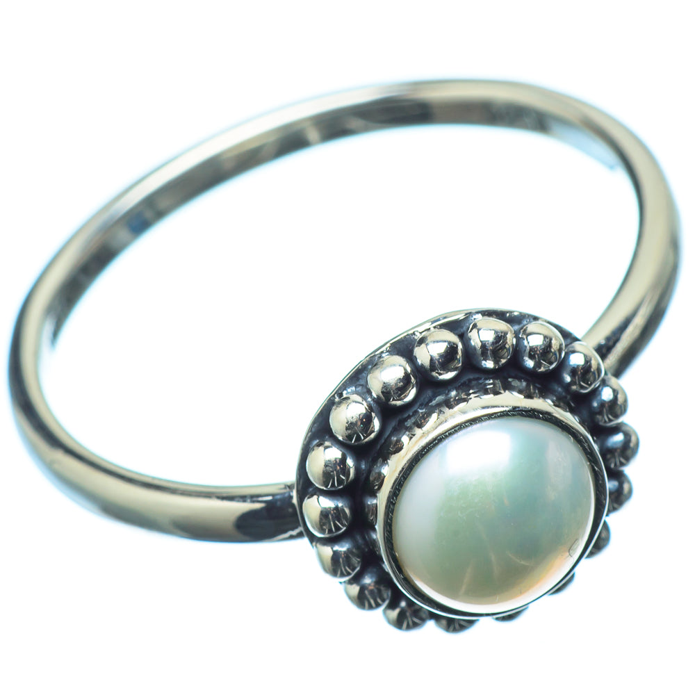 Cultured Pearl Rings handcrafted by Anasilvercos - RING20802