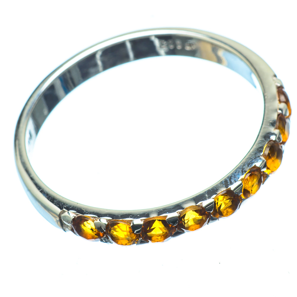 Citrine Rings handcrafted by Anasilvercos - RING20863