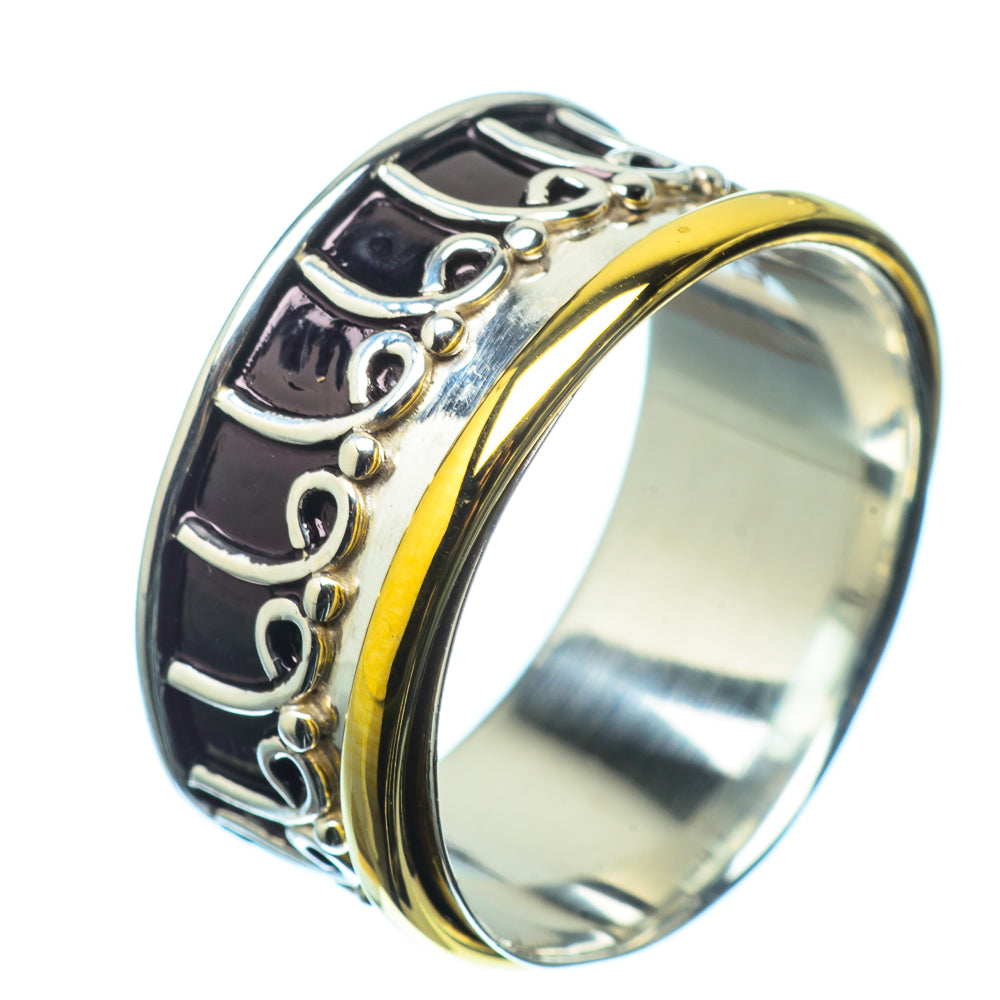 Meditation Spinner Rings handcrafted by Anasilvercos - RING20869