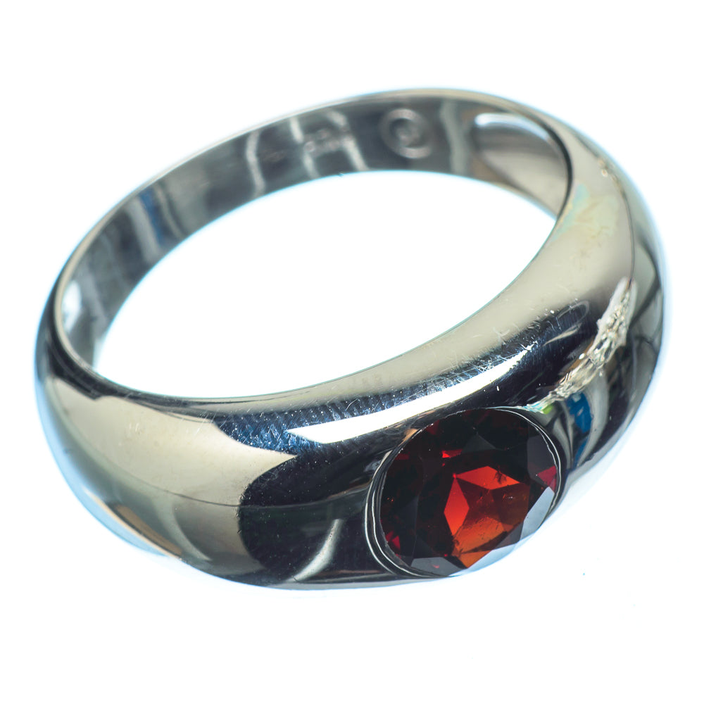 Garnet Rings handcrafted by Anasilvercos - RING20888