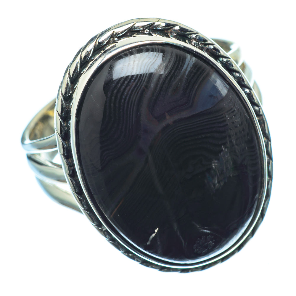Psilomelane Rings handcrafted by Anasilvercos - RING20893
