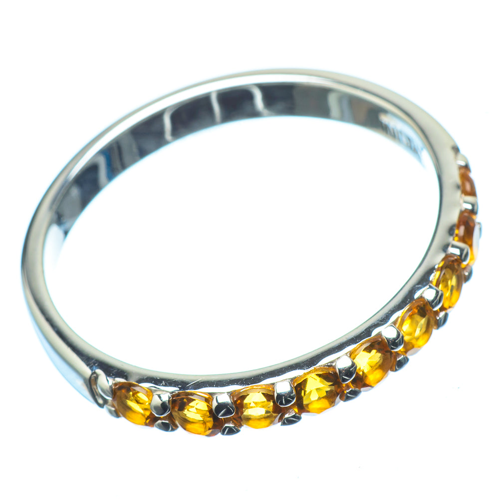 Citrine Rings handcrafted by Anasilvercos - RING20907
