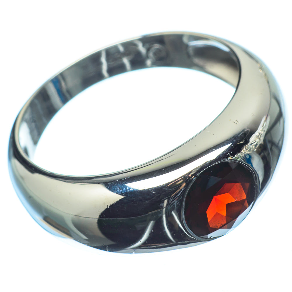 Garnet Rings handcrafted by Anasilvercos - RING20910