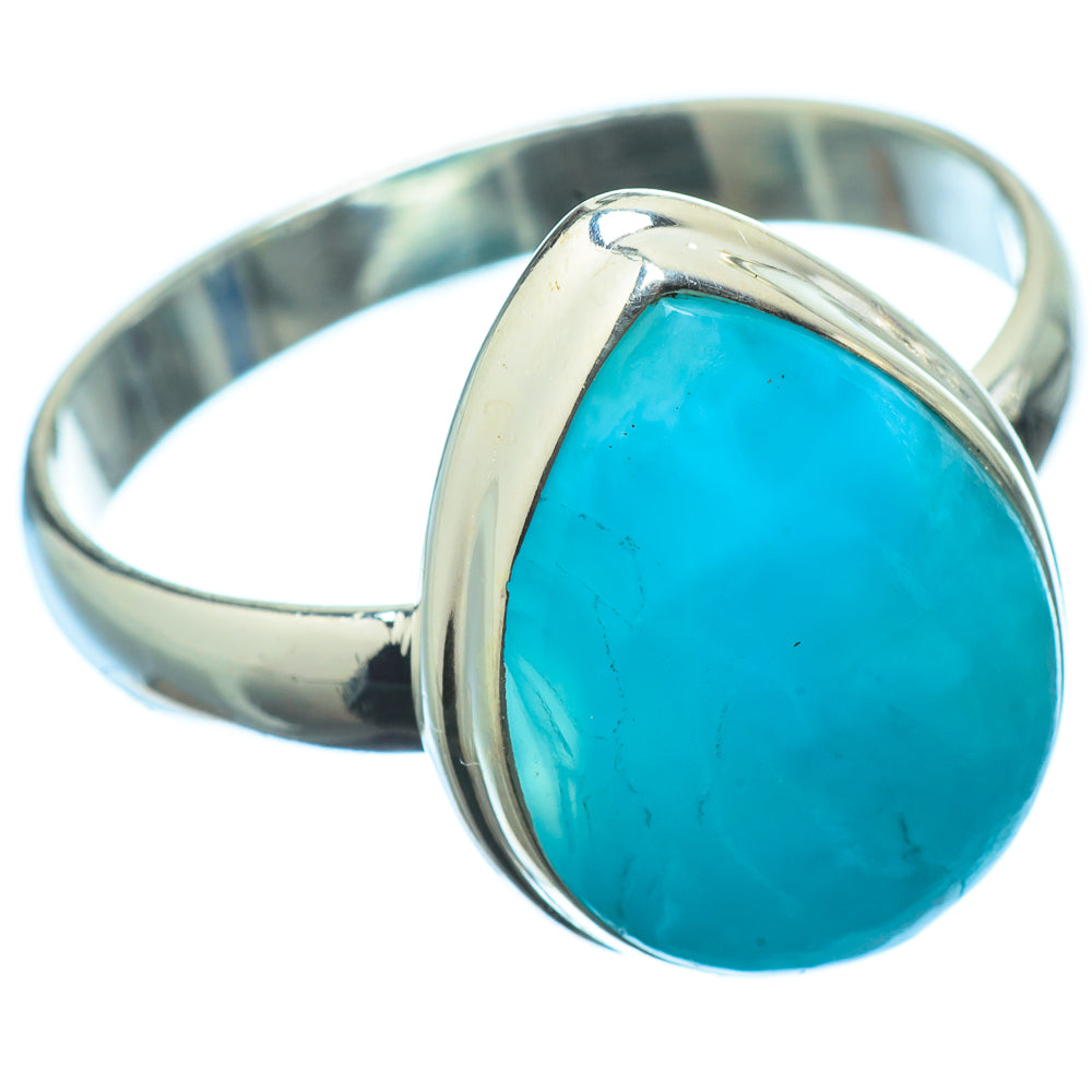 Larimar Rings handcrafted by Anasilvercos - RING20935