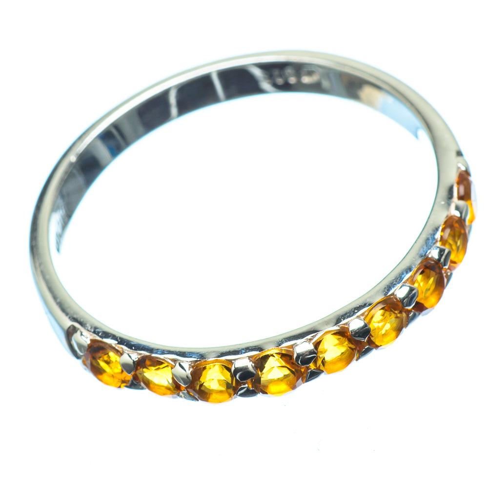Citrine Rings handcrafted by Anasilvercos - RING20946