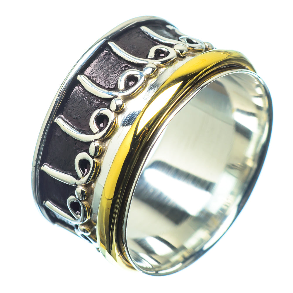 Meditation Spinner Rings handcrafted by Anasilvercos - RING20952