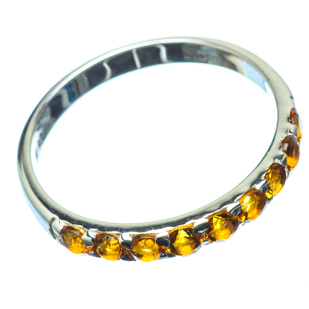 Citrine Rings handcrafted by Anasilvercos - RING20979
