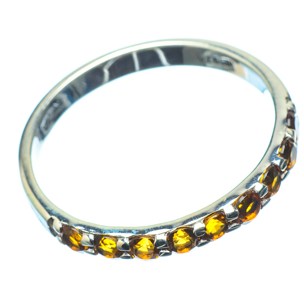 Citrine Rings handcrafted by Anasilvercos - RING21063