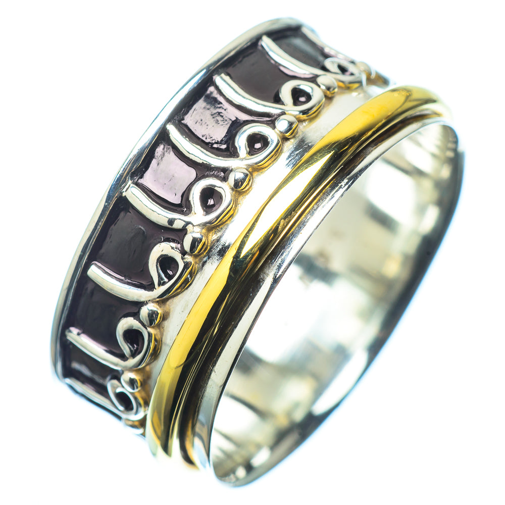 Meditation Spinner Rings handcrafted by Anasilvercos - RING21096