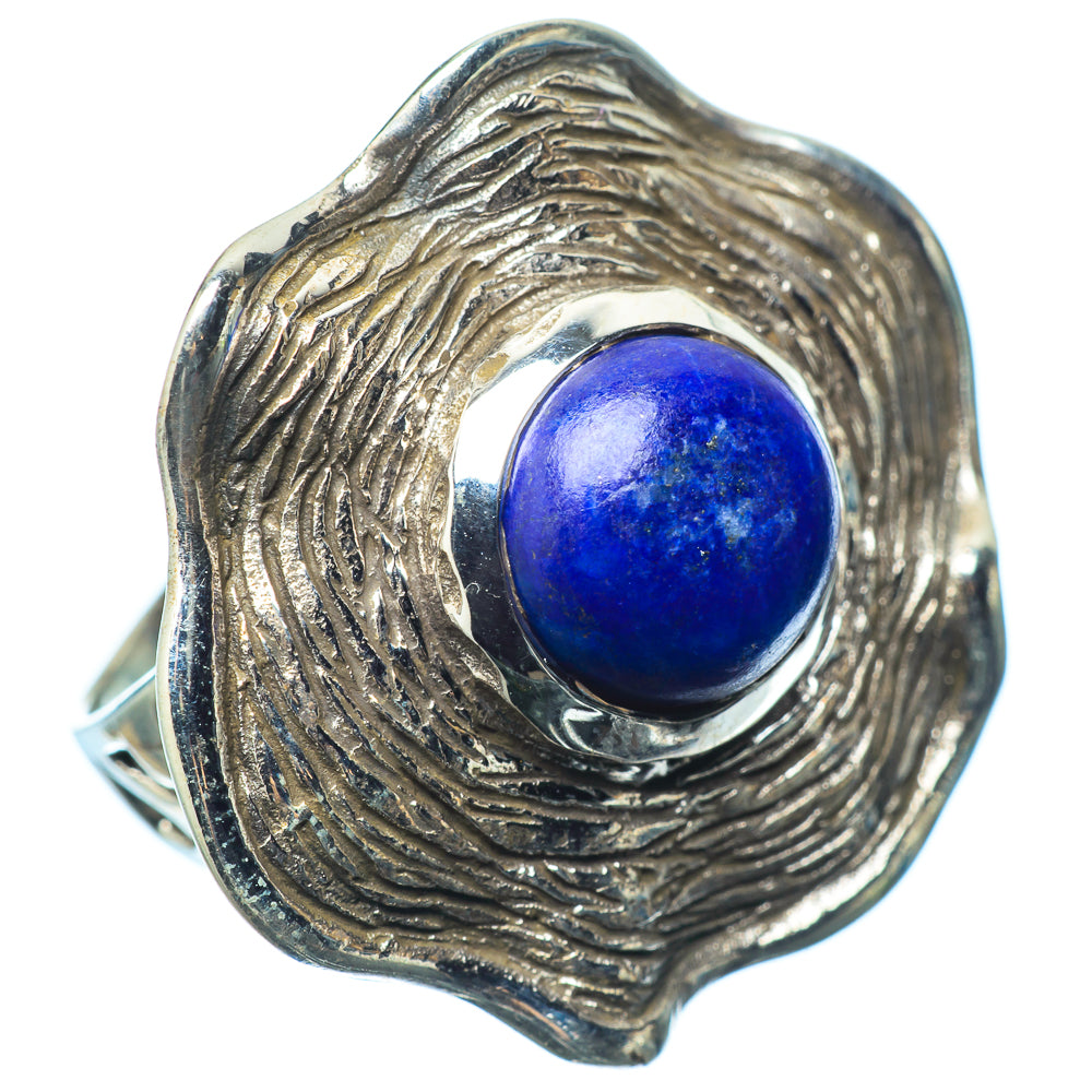 Lapis Lazuli Rings handcrafted by Anasilvercos - RING21149