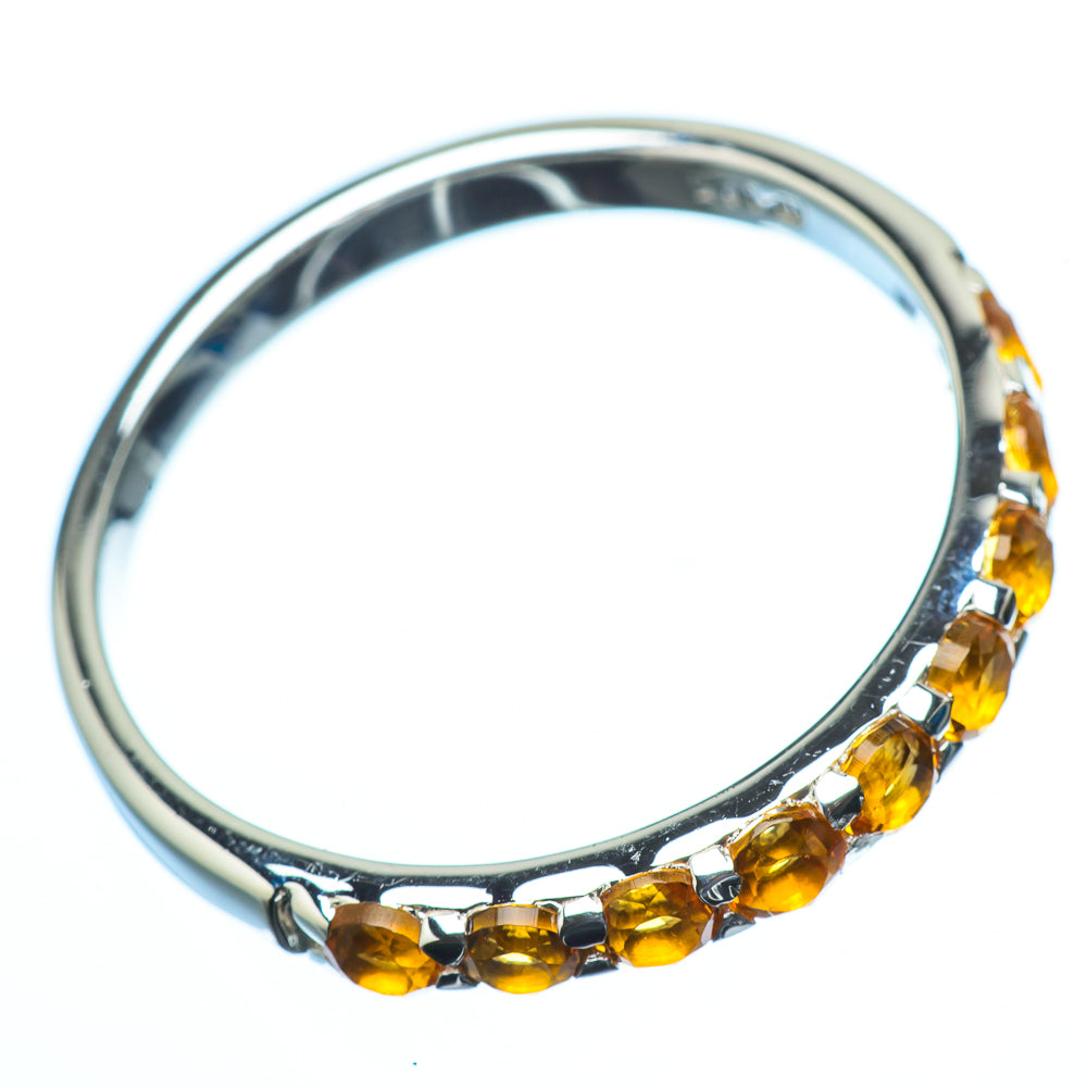 Citrine Rings handcrafted by Anasilvercos - RING21191
