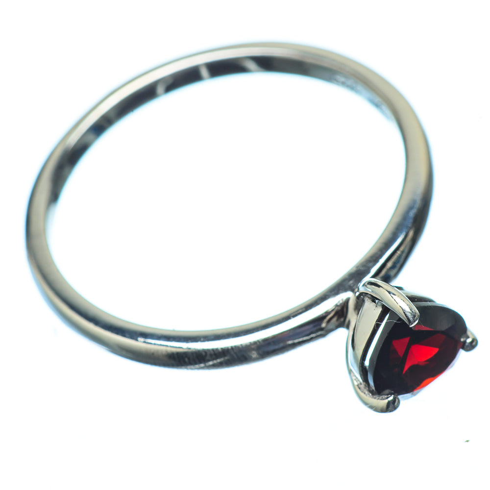 Garnet Rings handcrafted by Anasilvercos - RING21220