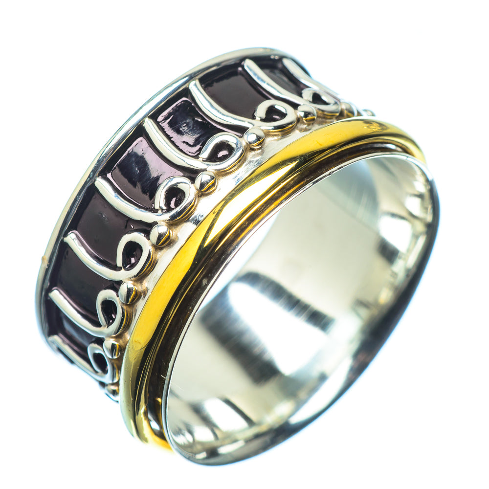 Meditation Spinner Rings handcrafted by Anasilvercos - RING21248