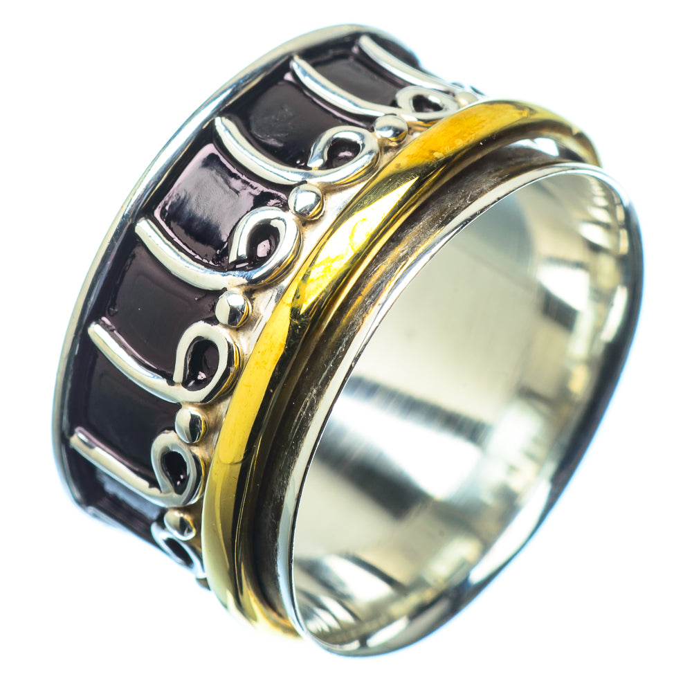 Meditation Spinner Rings handcrafted by Anasilvercos - RING21273