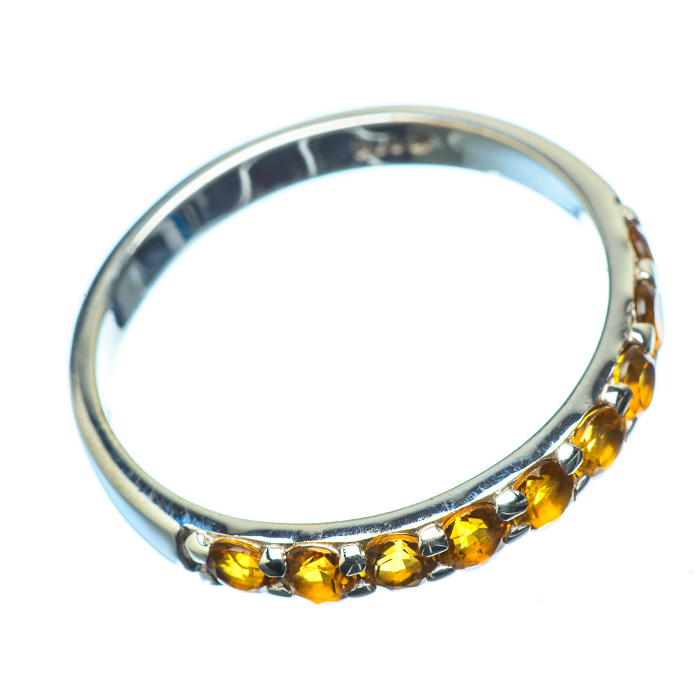 Citrine Rings handcrafted by Anasilvercos - RING21314