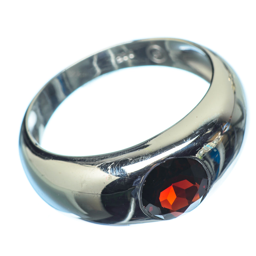 Garnet Rings handcrafted by Anasilvercos - RING21340