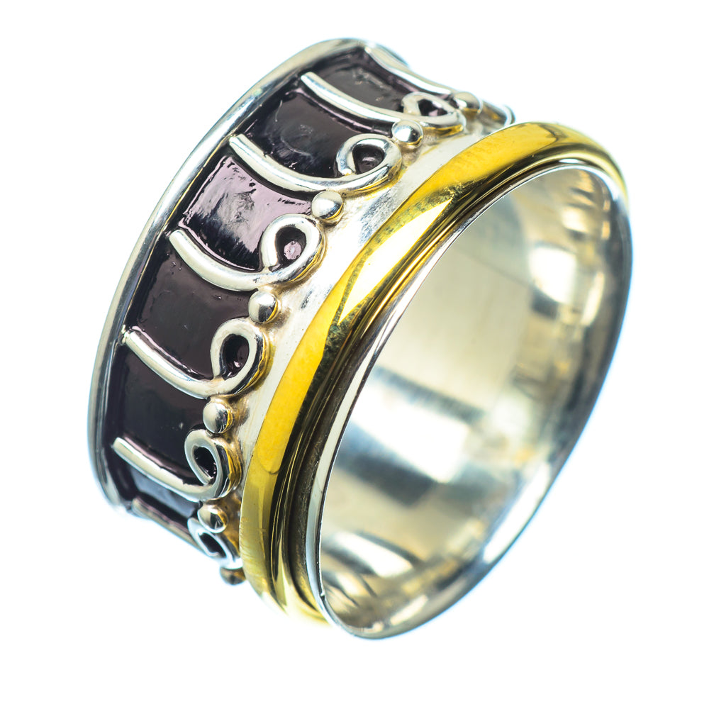 Meditation Spinner Rings handcrafted by Anasilvercos - RING21383 - Photo 2