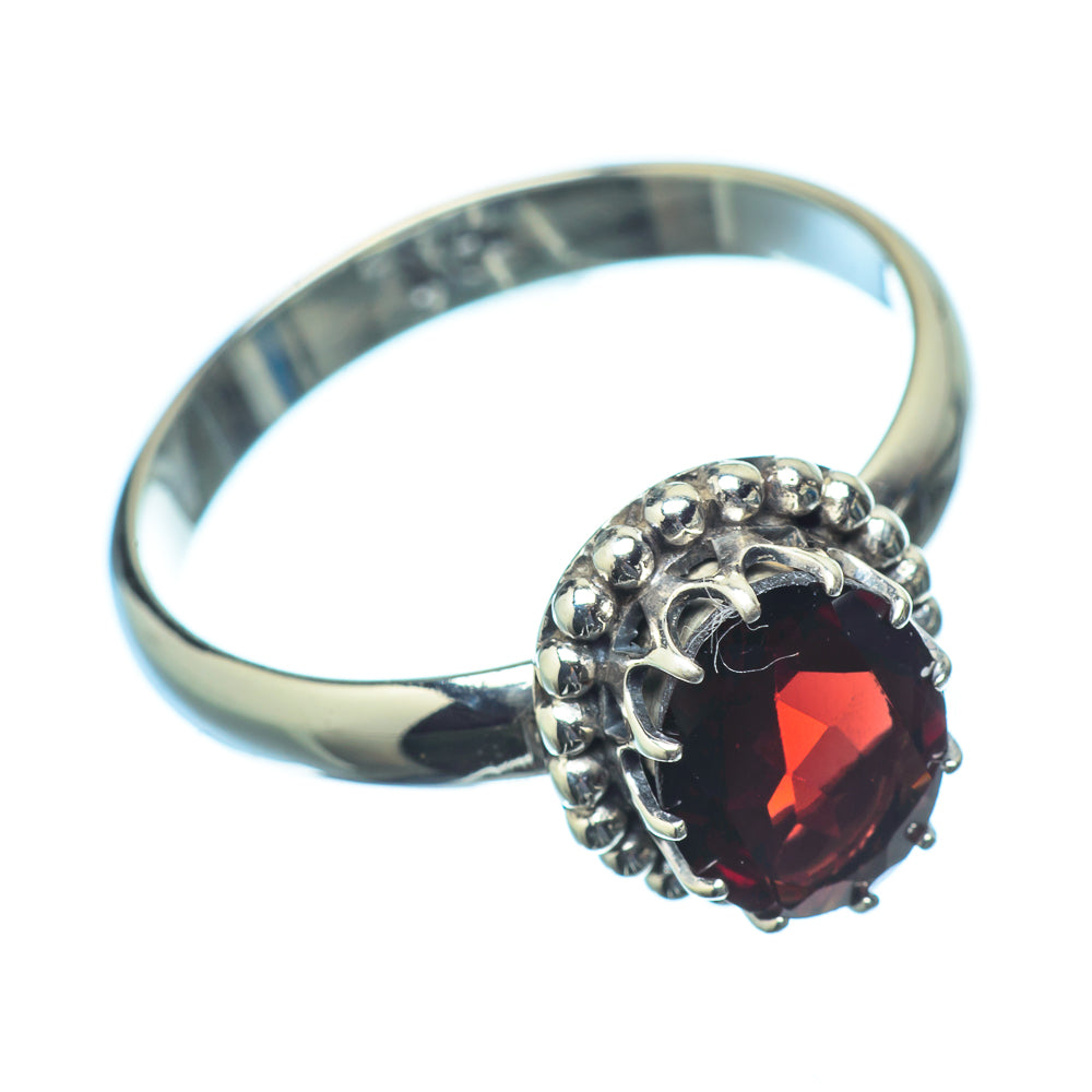 Garnet Rings handcrafted by Anasilvercos - RING21399