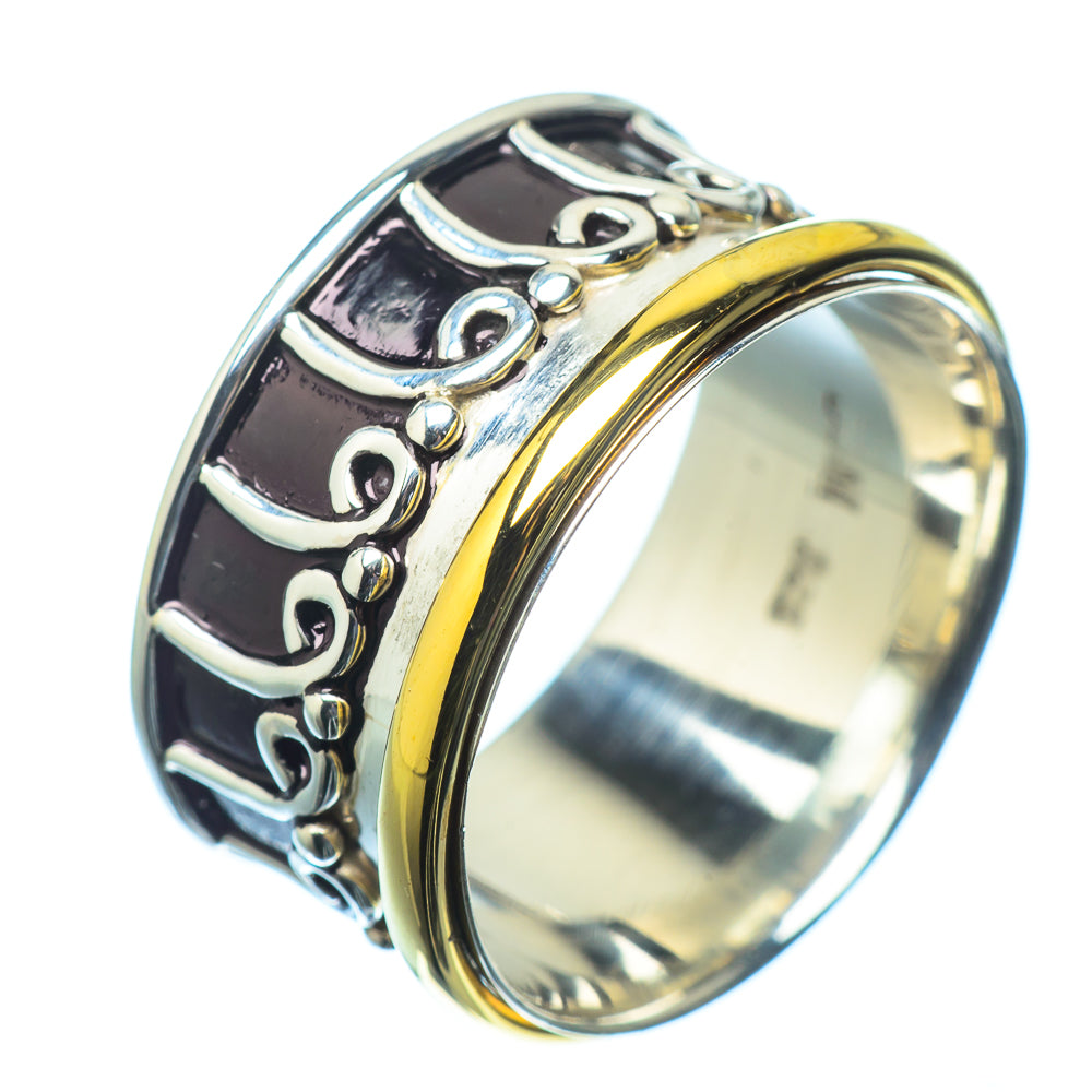 Meditation Spinner Rings handcrafted by Anasilvercos - RING21403 - Photo 2