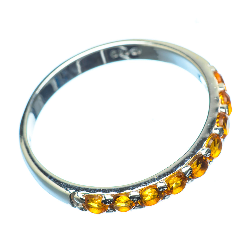 Citrine Rings handcrafted by Anasilvercos - RING21507