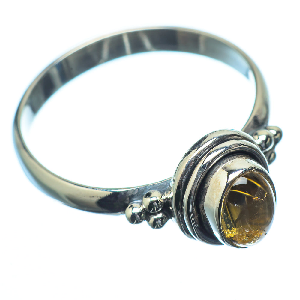Citrine Rings handcrafted by Anasilvercos - RING21647