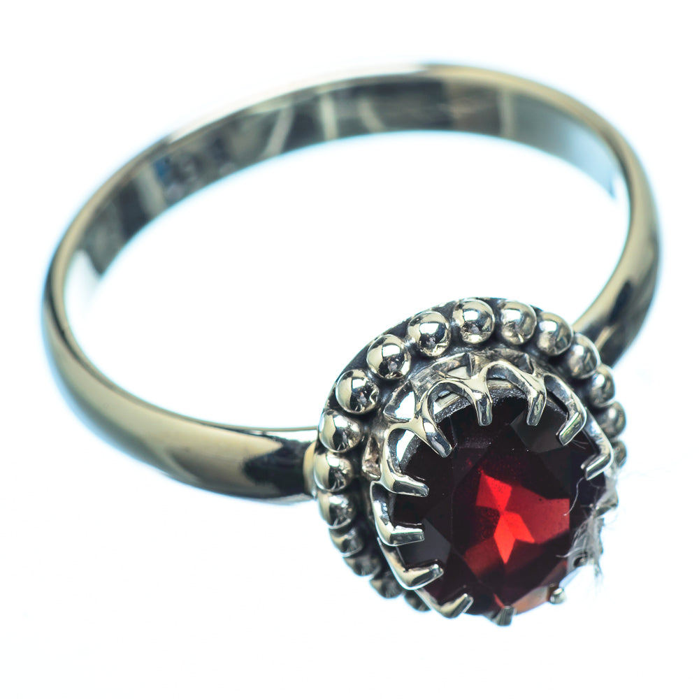 Garnet Rings handcrafted by Anasilvercos - RING21650