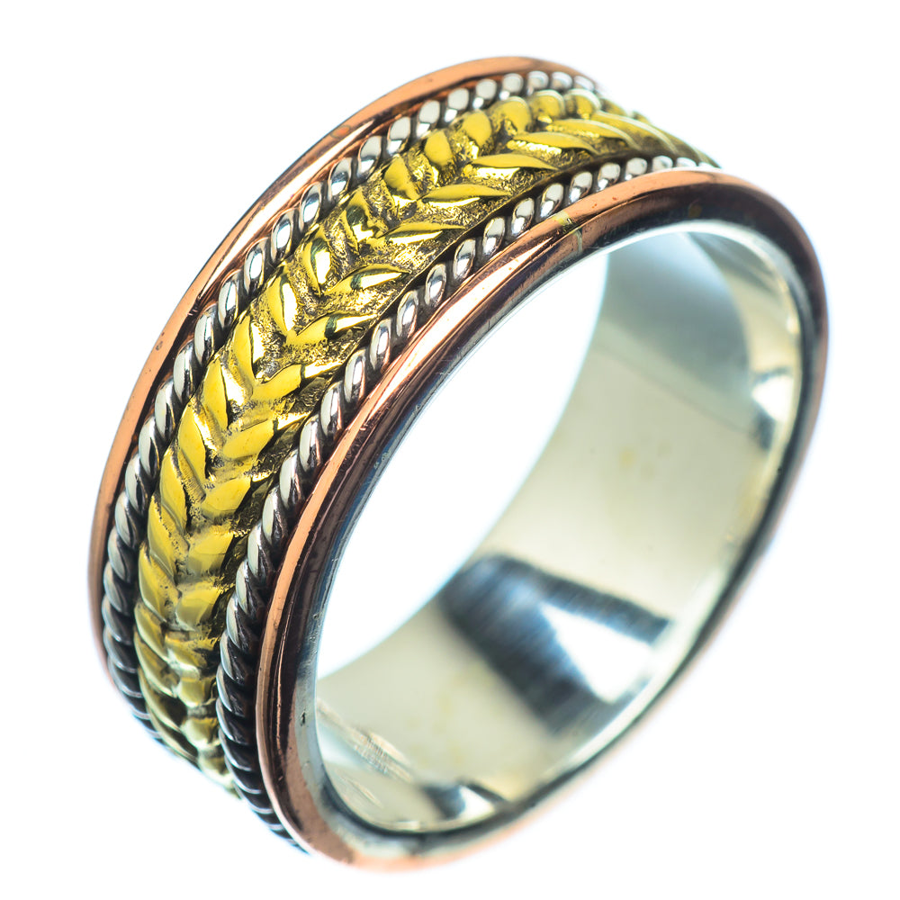 Meditation Spinner Rings handcrafted by Anasilvercos - RING21654