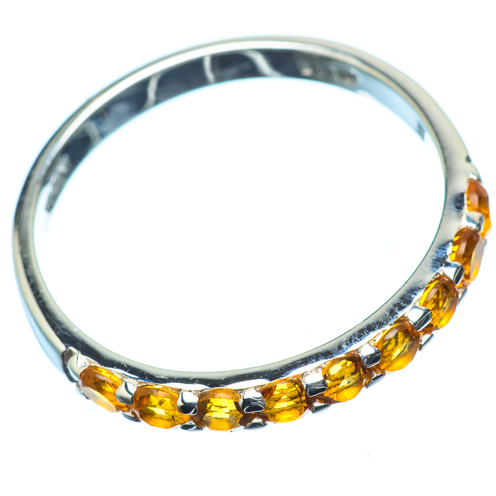 Citrine Rings handcrafted by Anasilvercos - RING21673