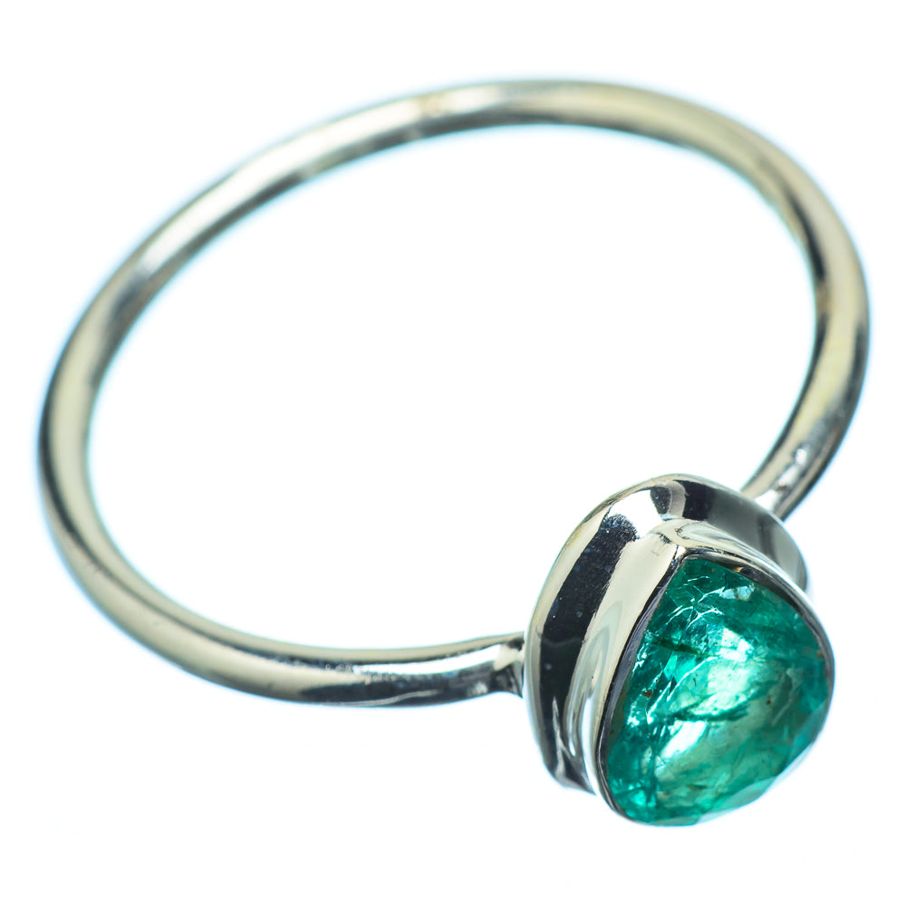 Zambian Emerald Rings handcrafted by Anasilvercos - RING21695