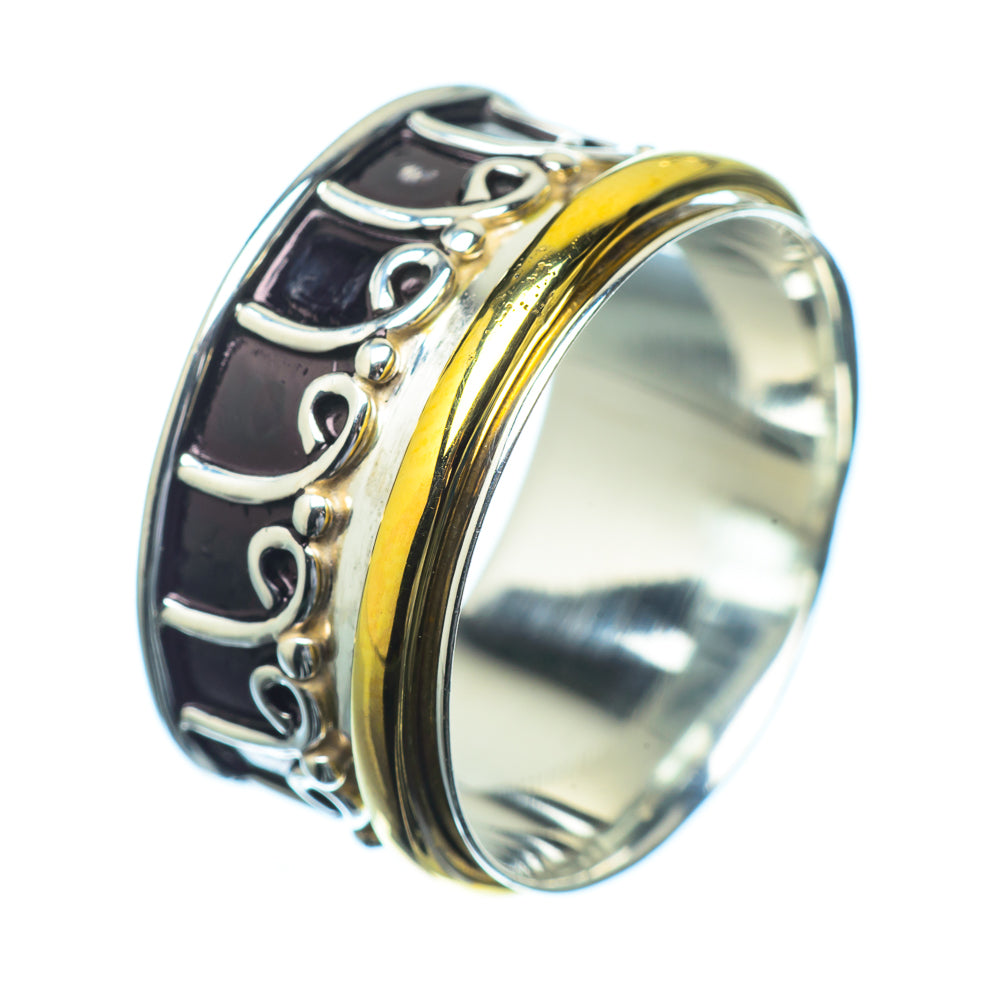 Meditation Spinner Rings handcrafted by Anasilvercos - RING21707
