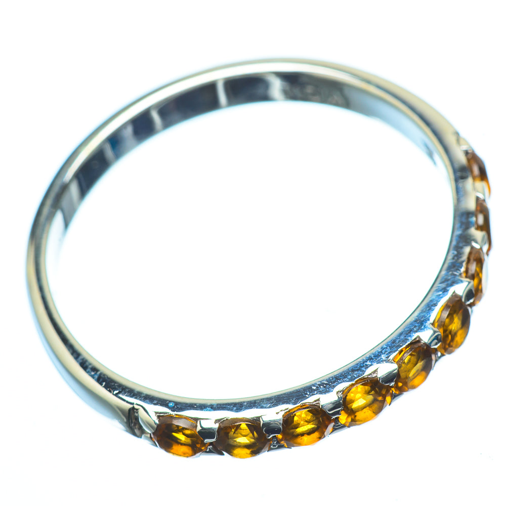 Citrine Rings handcrafted by Anasilvercos - RING21746